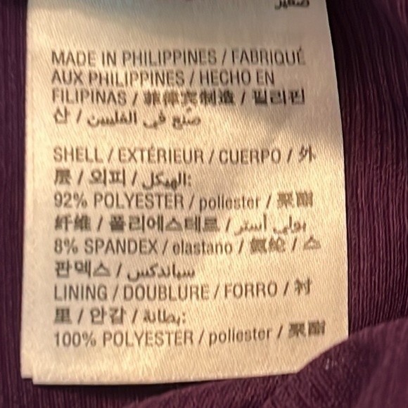 BAR III | Eggplant Faux Wrap Dress | Size - Small - Picture 8 of 11